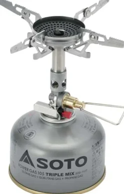 Lightweight Stoves-Soto WindMaster with Micro Regulator Stove