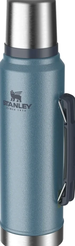 Coffee Mugs & Flasks-Stanley Legendary Classic Bottle - 1.0L - Hammertone Lake