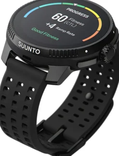 Wearable Tech-Suunto Race Sports Watch - All Black-Stainless Steel