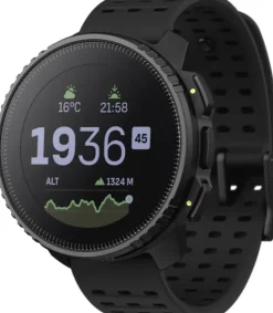Wearable Tech-Suunto Solar Vertical Sports Watch - All Black-Stainless Steel