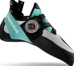 Climbing Shoes|All Round Shoes-Tenaya Oasi LV Climbing Shoes - White-Turquoise