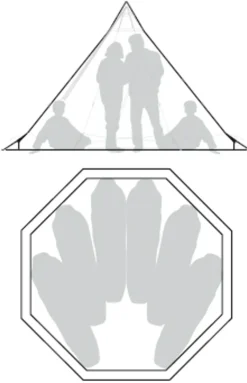 Tipi'S & Bell Tents-Tentipi Onyx 5 CP