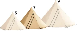 Tipi'S & Bell Tents-Tentipi Onyx 7 CP