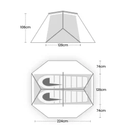 Backpacking & Lightweight Tents-Terra Nova Solar Horizon 2 Tent