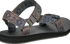 Sandals-Teva Mens Original Universal Sunscape Sandals - Waterless Total Eclipse