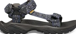 Hiking Shoes & Boots|Sandals-Teva Mens Terra Fi 5 Universal Sandals - Madang Blue