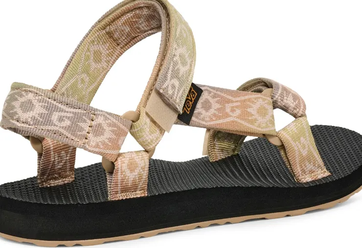 Sandals-Teva Womens Original Universal Sunscape Sandals - Waterless Peach Ice
