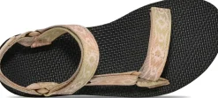 Sandals-Teva Womens Original Universal Sunscape Sandals - Waterless Peach Ice