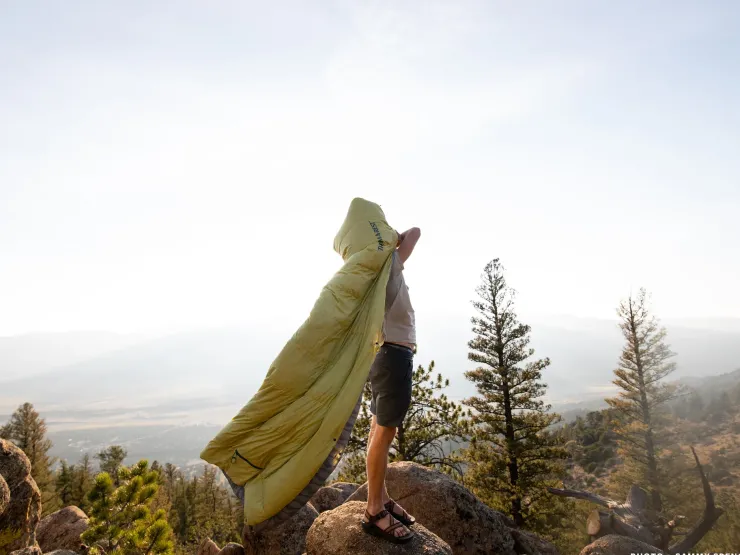 Backpacking & Lightweight Sleeping Bags-Thermarest Therm-a-Rest Corus 0C Sleeping Quilt - Regular