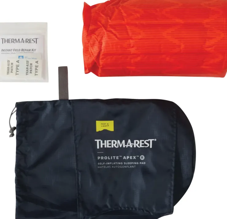 Backpacking & Lightweight Sleeping Mats-Thermarest Therm-a-Rest ProLite Apex Self Inflating Mat - Regular