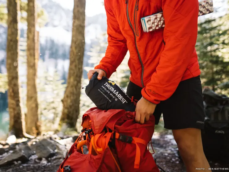Backpacking & Lightweight Sleeping Mats-Thermarest Therm-a-Rest ProLite Apex Self Inflating Mat - Regular