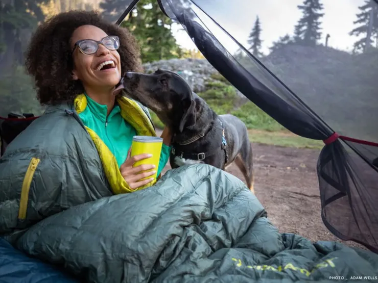 Backpacking & Lightweight Sleeping Bags-Thermarest Therm-a-Rest Questar -6C Sleeping Bag - Regular