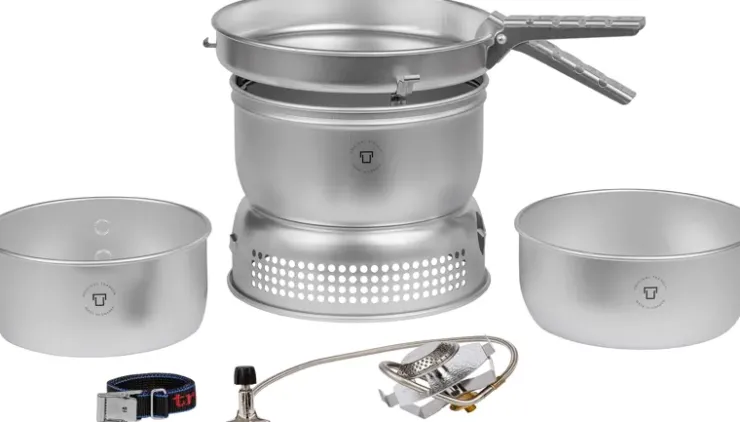 Lightweight Stoves-Trangia 25-1 GB Stove - Alloy Pans with Gas Burner