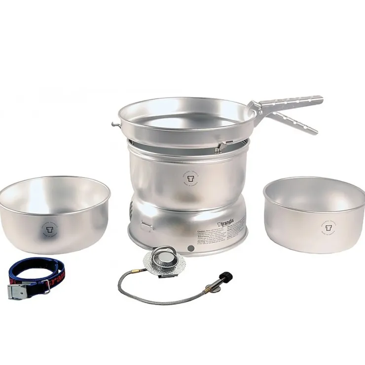 Lightweight Stoves-Trangia 25-1 GB Stove - Alloy Pans with Gas Burner