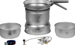 Lightweight Stoves-Trangia 27-1 GB Stove - Alloy Pans with Gas Burner