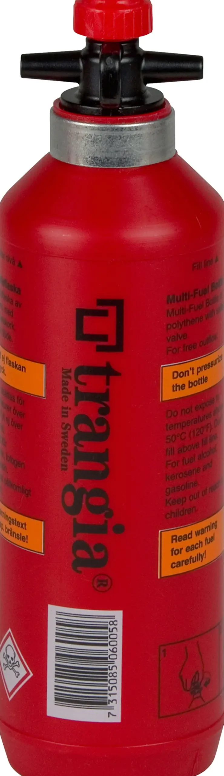 Stove Accessories-Trangia 0.5L Fuel Bottle with Safety Valve
