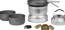 Lightweight Stoves-Trangia 25-8 UL/HA Stove - Hard Anodised Pans with Kettle