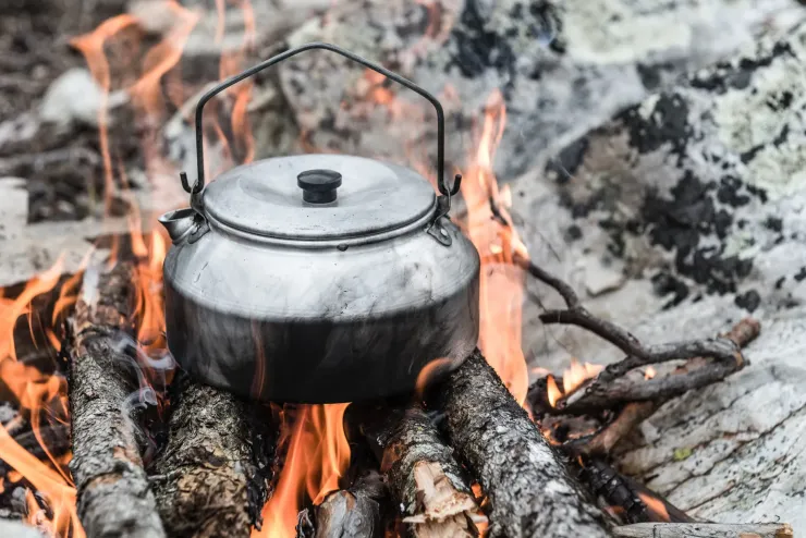 Lightweight Stoves-Trangia 25-8 UL/HA Stove - Hard Anodised Pans with Kettle