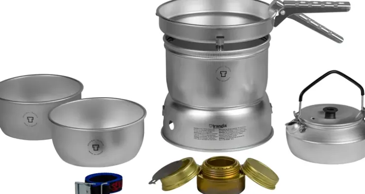 Lightweight Stoves-Trangia 27-2 UL Stove - Alloy Pans with Kettle