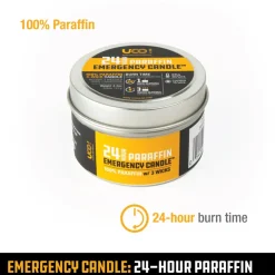 Lights & Lanterns|Lighting-UCO Emergency Candle Lantern Paraffin - 24 Hour