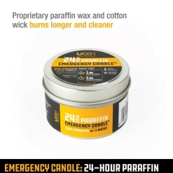 Lights & Lanterns|Lighting-UCO Emergency Candle Lantern Paraffin - 24 Hour