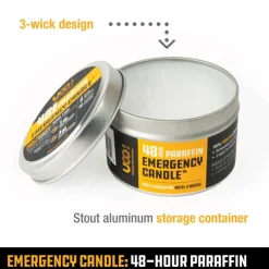 Lights & Lanterns|Lighting-UCO Emergency Candle Lantern Paraffin - 48 Hour