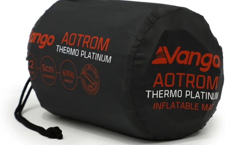 Backpacking & Lightweight Sleeping Mats-Vango Aotrom Thermo Platinum Mat