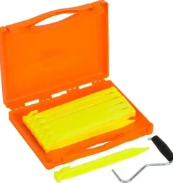 Tent Pegs-Vango Bolt Plastic Peg Set