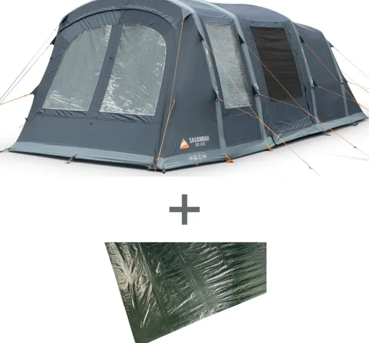 Family & Leisure Tents|Inflatable Tents-Vango Savannah Air 400 Tent Package