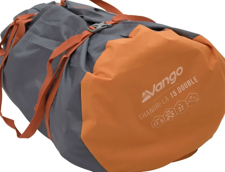 Family & Leisure Camp Beds And Sleeping Mats-Vango Shangri-La II 15 Double Self Inflating Mat