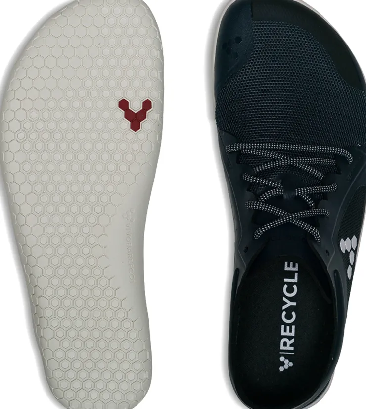 Urban & Casual Shoes-Vivobarefoot Mens Primus Lite III Shoes - Navy