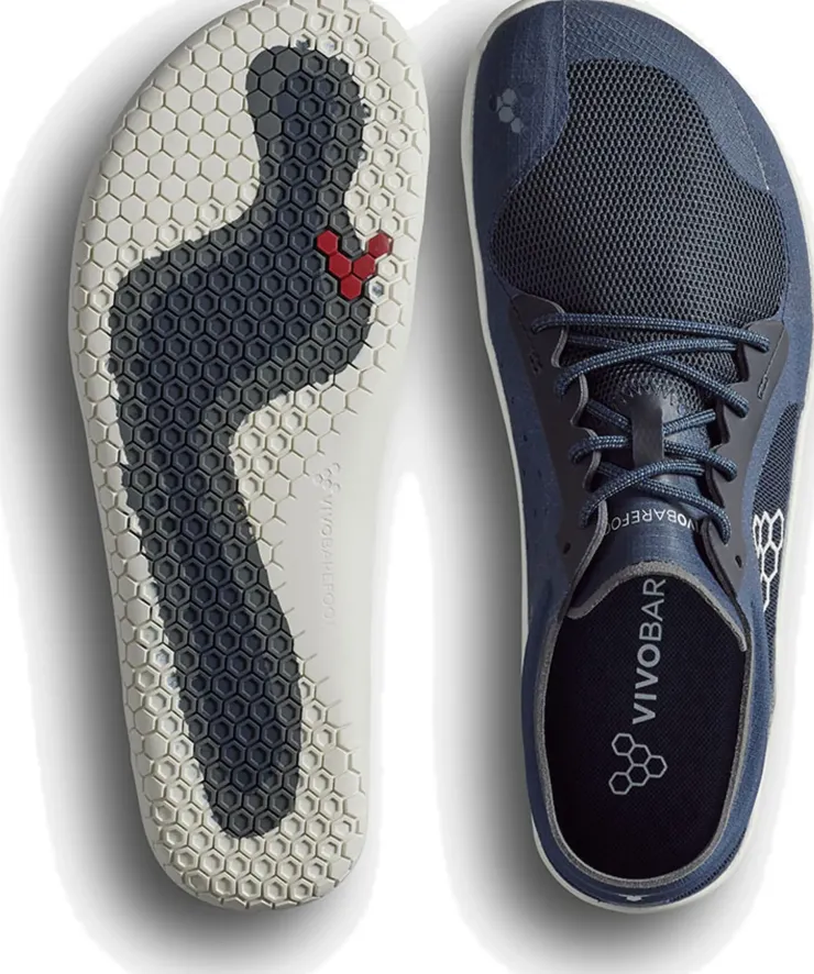 Hiking Shoes & Boots|Urban & Casual Shoes-Vivobarefoot Mens Primus Lite 3.5 Shoes - Midnight