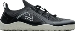 Running Shoes-Vivobarefoot Mens Primus Trail Knit FG Shoes - Obsidian-Sandstone
