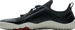 Running Shoes-Vivobarefoot Mens Primus Trail Knit FG Shoes - Obsidian-Sandstone