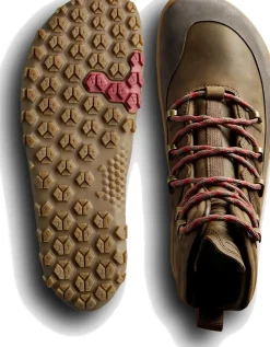 Hiking Shoes & Boots|Mid Height Boots-Vivobarefoot Mens Tracker Leather AT Boots - Bracken