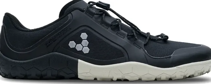 Hiking Shoes & Boots|Walking Shoes-Vivobarefoot Womens Primus Trail III All Weather FG Shoes - Obsidian