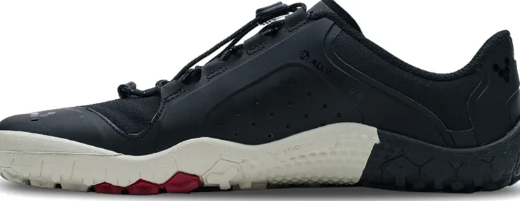 Hiking Shoes & Boots|Walking Shoes-Vivobarefoot Womens Primus Trail III All Weather FG Shoes - Obsidian