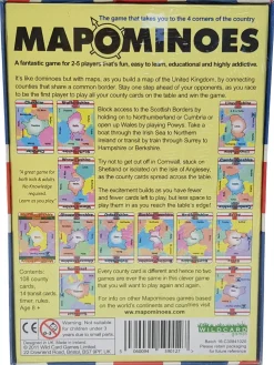 Games|Travel Accessories-Wildcard Games Mapominoes - The Ultimate Geography Game - UK