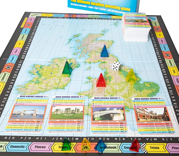 Travel Accessories|Games-Wildcard Games Who Knows Where - UK and Ireland Game