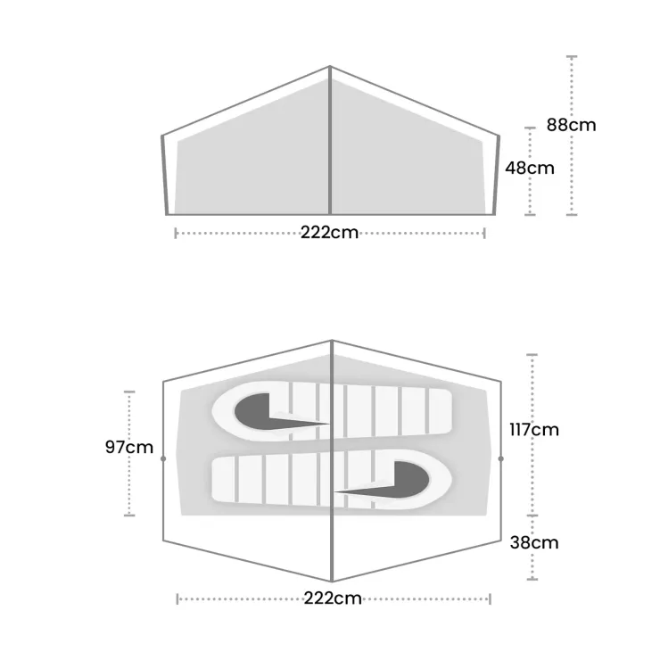 Backpacking & Lightweight Tents-Wild Country Halny Elite 2 Tent