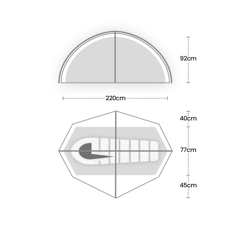 Backpacking & Lightweight Tents-Wild Country Helm Elite 1 Tent