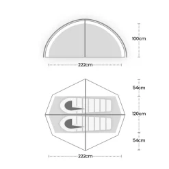 Backpacking & Lightweight Tents-Wild Country Helm Elite 2 Tent