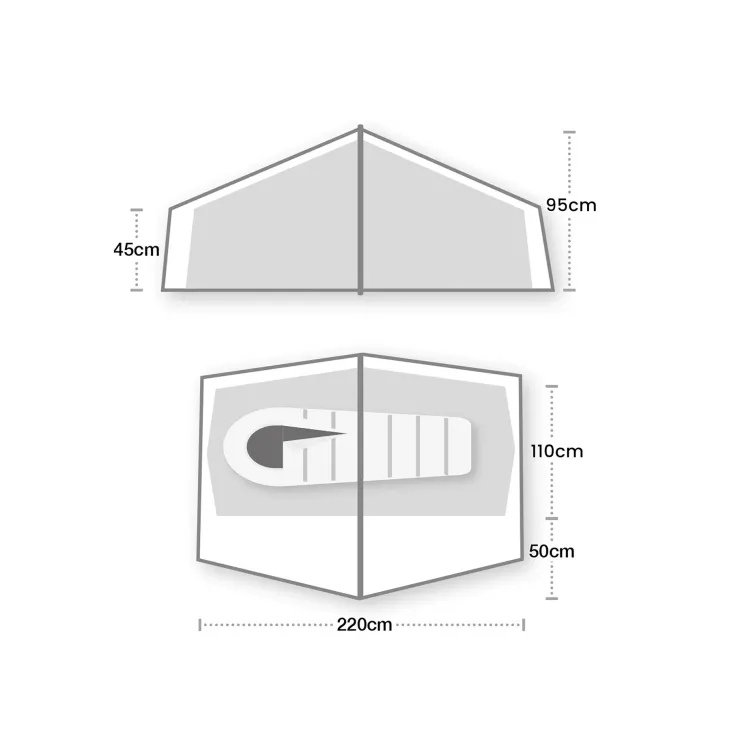 Backpacking & Lightweight Tents-Wild Country Norte Compact 1 Tent