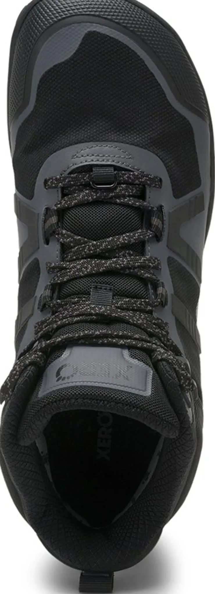 Hiking Shoes & Boots|Mid Height Boots-Xero Shoes Mens Scrambler Mid II WP Boot - Black-Asphalt
