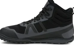 Hiking Shoes & Boots|Mid Height Boots-Xero Shoes Mens Scrambler Mid II WP Boot - Black-Asphalt