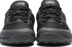 Hiking Shoes & Boots|Walking Shoes-Xero Shoes Mens Scrambler Trail Low WP Shoe - Black-Asphalt