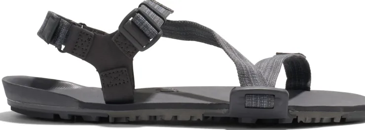 Hiking Shoes & Boots|Sandals-Xero Shoes Mens Z-Trail EV Sandals - Steel Gray-Asphalt