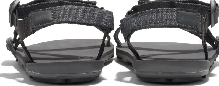 Hiking Shoes & Boots|Sandals-Xero Shoes Mens Z-Trail EV Sandals - Steel Gray-Asphalt