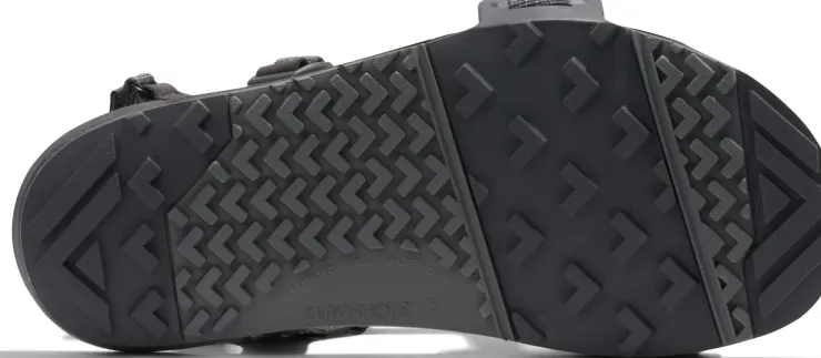 Hiking Shoes & Boots|Sandals-Xero Shoes Mens Z-Trail EV Sandals - Steel Gray-Asphalt
