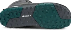 Hiking Shoes & Boots|Mid Height Boots-Xero Shoes Womens Scrambler Mid II WP Boot - Asphalt-Sea Moss